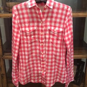 Banana Republic linen blouse